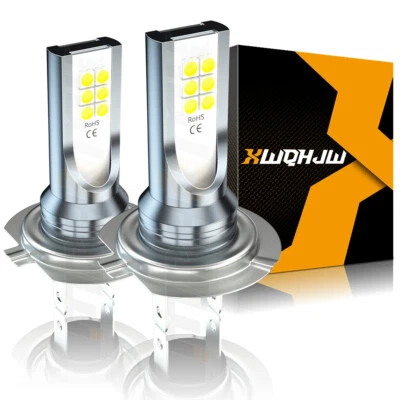 Kit de conversión de bombillas de faros LED H7 2 piezas para Honda CBR1100XX 1997-2003 6000K Foto 1 de 4