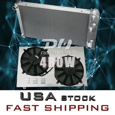 Ventilador de cubierta de radiador DH#161 4 filas para Chevrolet C/K 10 20 30 1975-1986 5,0 L 5,7 L Foto 1 de 4