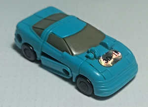 HASBRO VTG 1989 TRANSFORMERS G1 MICROMASTERS SPORTS CAR PATROL HYPERDRIVE ROBOT - Picture 1 of 22