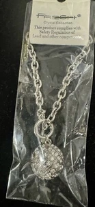 Volleyball Bracelet - Crystal Fashion Jewelry - Silver - Picture 1 of 3