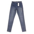 Gymboree Blue Jeggings Jeans Kids Girls 7 Slim Pull On $39.50