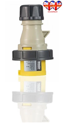 Defender Plug  IP67 -110V- 16A Coupler  Socket Code E884306 - Image 1 of 4