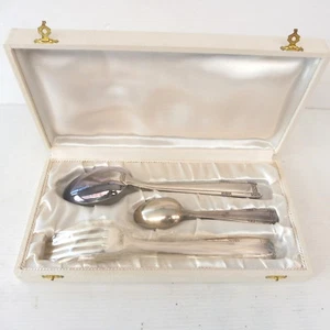 * COFFRET ECRIN BOITE DE RANGEMENT AVEC 3 COUVERTS - Imagen 1 de 5