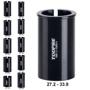 Seat Post SHIM 22.2/25.4/27.2/31.6/33.9 Reducer Convert Adapter Seatpost Part - Picture 1 of 24
