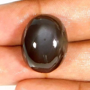 25.65Cts. 100% Natural CHOCOLATE Silky Moonstone Oval Cabochon Loose Gemstone - Picture 1 of 3