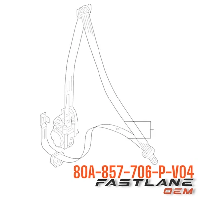 AUDI Q5/SQ5 FR 2018-2023 CINTURÓN DERECHO REGAZO Y HOMBRO NUEVO FABRICANTE ORIGINAL 80A-857-706-P-V04 Foto 1 de 4