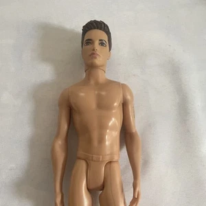 2013 Morena Ceja Moldeada Pelo Ojos Muñeca Ken Mattel Cuerpo Ryan Delgado Pantalones Rojos - Imagen 1 de 6