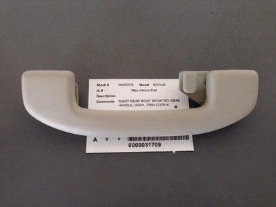 Right Rear Roof Grab Handle Grip Assist Strap Fits 2008-2015 Nissan Rogue 74875 - Image 1 of 4