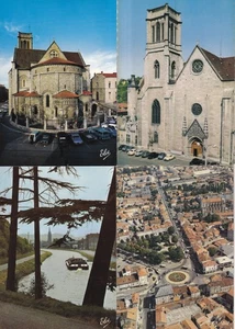 Konvolut 4 Postkarten Ansichtskarten 10x15cm AGEN Lot-et-Garonne 5 - Bild 1 von 1