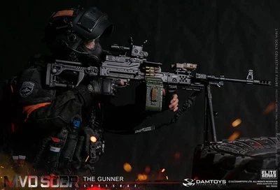 DAMTOYS 1/6 Russian Guard Special Forces PKM Gunner neuf en boite 78095... - Photo 1/4