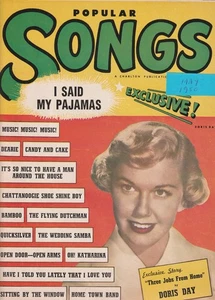 5 Original Popular Songs Magazines - 1950 to 1953 - All In Very Good Condition - Bild 1 von 15
