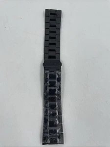 RELOJ PULSERA FOSSIL HOMBRE-Ino inoxidable-Negro-7” L/24mm En Caja (22mm Pulsera) NUEVO - Imagen 1 de 7