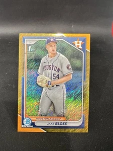 2024 Bowman Chrome - Prospects Jake Bloss #BCP-189 Gold Shimmer rifrattore /50... - Foto 1 di 2