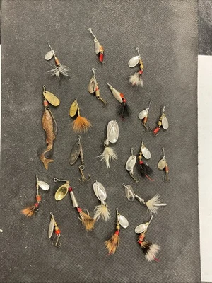 Lote Spinner Vintage Mepps Talla 21 piezas (1 Precio 1 Lote) Foto 1 de 4