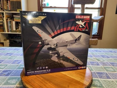 Corgi 1:72 Scale RAF Bristol Beaufighter TF.X Torpedo Bomber Model Kit AA28602 - Image 1 of 4