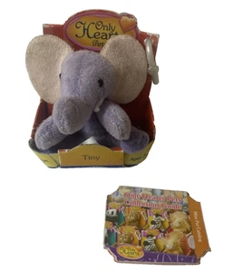 Vintage Only Hearts Pets Tiny the Elephant I'll Never Forget Key Chain - 2006 - Picture 1 of 8