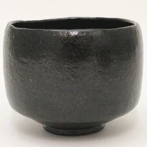 Top-tier Black Raku Matcha Chawan - Daikoku Chawan Replica by Shoraku Sasaki - Picture 1 of 2