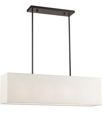 Люстра линейная бронзовая английская LIVEX LIGHT 41156-92 Summit 4 Light - Изображение 1 из 2