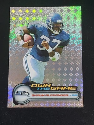 2006 Topps Chrome - Own the Game Shaun Alexander #OTG3 - Image 1 of 2