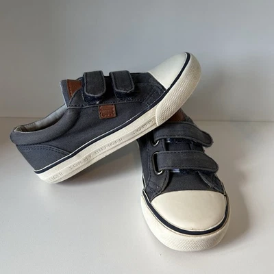 Tommy Hilfiger Niños Cormac Core Azul Lona Tenis Talla 10 Foto 1 de 4