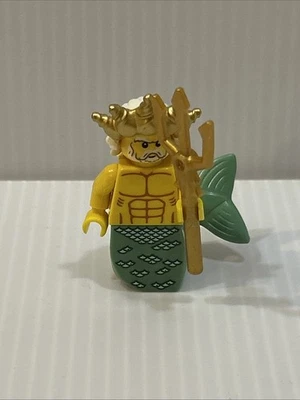LEGO OCEAN KING Minifigura Coleccionable Serie 7 8831 Poseidón Con Tridente Foto 1 de 4