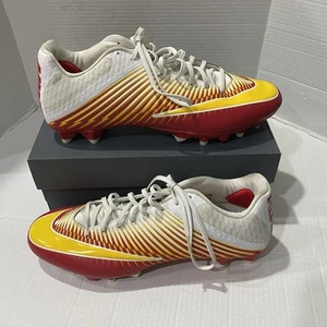 Nike Mid Vapor Carbon Elite Stollen Rot Gelb Weiß Größe 15 - Bild 1 von 8
