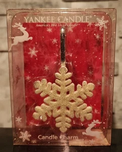 Yankee Candle Jar Charm Sparkly Snowflake Schmuck Kerze Accessoire Neu 2009 - Bild 1 von 1