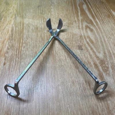 Yankee Candle Wick Trimmer Cutter 7.75” Metal With Geometric Detailing - Image 1 of 4