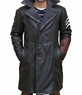 Suicide Squad Jai Courtney Captain Boomerang Real Leather Coat