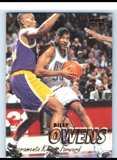 1997 Fleer #190 Billy Owens Near Mint