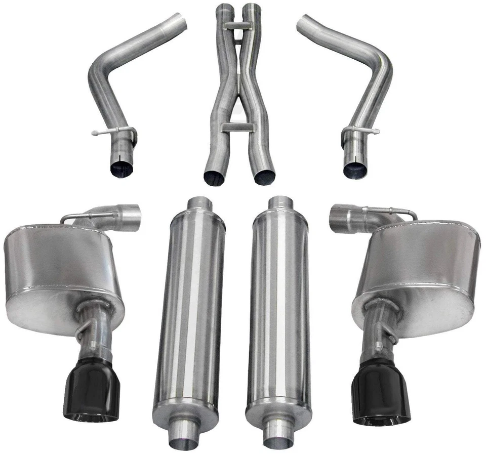 Sistema de escape trasero Cat Corsa Xtreme 2,75" puntas de 4,5" Dodge Charger SRT 2012-2014 Foto 1 de 1