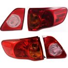 Tail Light For 2009-2010 Toyota Corolla Driver and Passenger Side