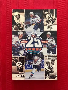 1996-1997 NHL New York Islanders media guide / 25th anniversary / Berard debut - Picture 1 of 1