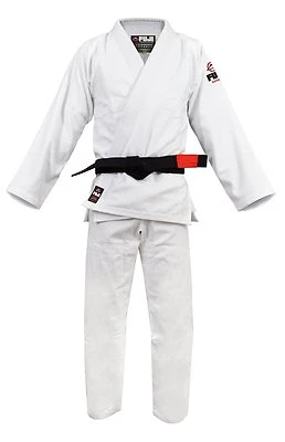 New Fuji Sports All Around Mens Brazilian Jiu Jitsu Gi Jiu-Jitsu BJJ - White - Image 1 of 4