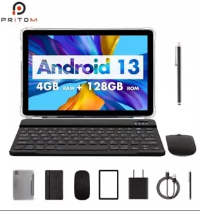 Android 13 Tablet 10 inch Octa-Core 14GB RAM 128GB ROM 5G WiFi, Keyboard & Mouse - Picture 1 of 8