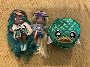 Na Na Na Surprise Series Mallory Duckington Doll+purse +erika Featherton Doll - Picture 1 of 5