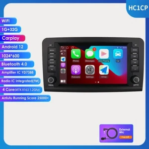 Carplay Android12 Autoradio WiFi BT Navi GPS für Mercedes Klasse ML/GL X164 W164 - Bild 1 von 18