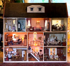 Puppenhaus Mini Mundus Stadthaus 80er komplett möbliert
