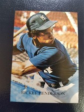 Rickey Henderson New York Yankees 1987 Action Superstars #23 Oddball