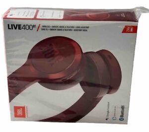 JBL Live 400BT On-Ear Wireless Headphones - RED LIVE400BTRED