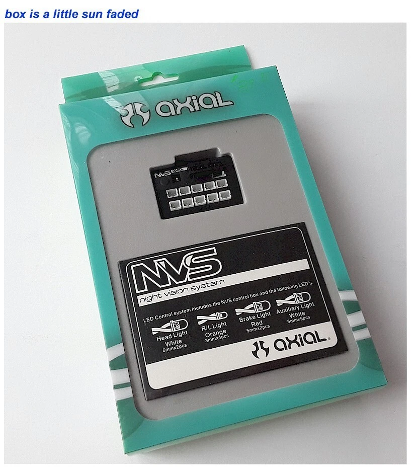 RC Axial Night Vision System LED Light Set AX24251 Electric Car Truck Option NIB - Image 1 of 2