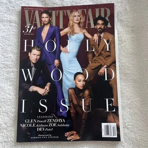 Vanity Fair Magazine Hollywood Issue 2024 2025 Zendaya Glen Powell Nicole Kidman - Picture 1 of 1