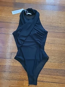 TUTA BODY ZARA NERA SEMI TRASPARENTE TAGLIA SMALL - Foto 1 di 4