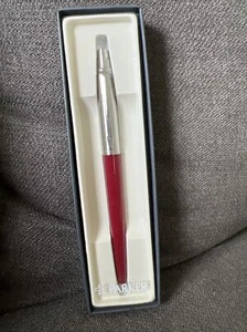 Pluma de Borgoña Parker Jotter Vintage 78032 Hecha en EE. UU. - Imagen 1 de 5