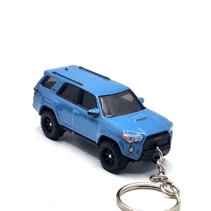 Toyota 4runner 2018 azul personalizado escala 1/64 diecast 🎁 gran regalo 🎁 - Imagen 1 de 6
