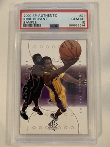 2000 SP Authentic Kobe Bryant S1 PSA 10 - Picture 1 of 2