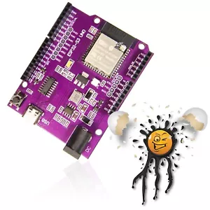 ESP32-S3 N16R8 8M PSRAM 16M Flash UNO USB-C Python Entwickler Dev. Board 5-18V - Picture 1 of 4