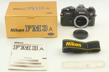 【Mint in Box】 Nikon FM3A 35mm SLR Film Camera Black Body w/ Strap from JAPAN