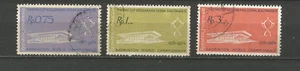 République Indonésie 1961 championnat de Badminton 3 timbres oblitérés /T5376 - Imagen 1 de 1