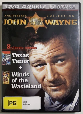Texas Terror / Winds Of The Wasteland (DVD Box Set) Movie, John Wayne, All Regn - Image 1 of 3